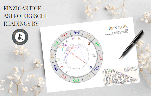 Angebot Astrologische Readings Geburtshoroskop Deutungen Angebote Feel your QI