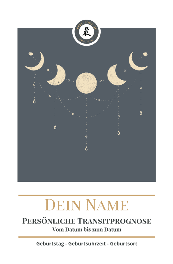 Cover Persönliche Transitprognose Feel your Qi