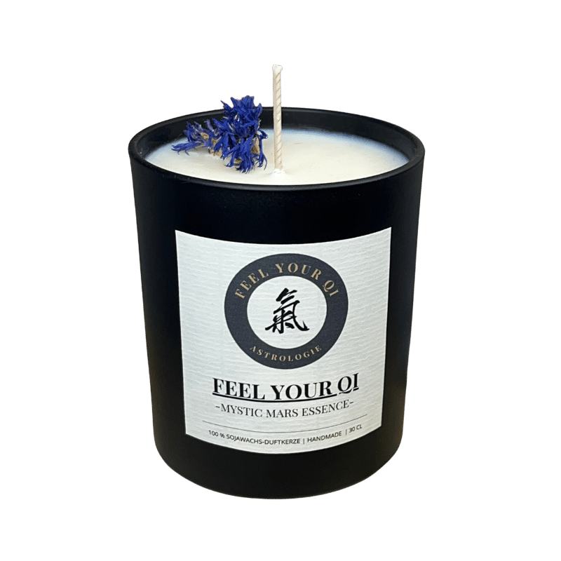 Sojawachs Duftkerze Mystic Mars Essence by Feel your Qi