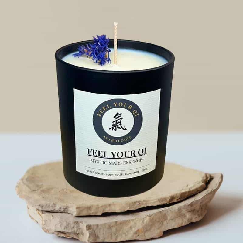Sojawachs Duftkerze Mystic Mars Essence by Feel your Qi