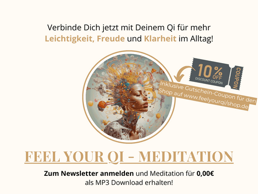 Newsletter Anmeldung Meditation und Gutschein 10%