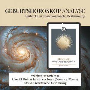 Persönliche Geburtshoroskop Analyse - Einblicke in deine kosmische Bestimmung
