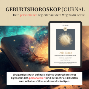 Personalisiertes Geburtshoroskop Journal